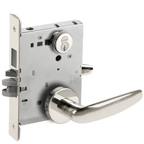 Lock Mortise Lock Bright Chrome