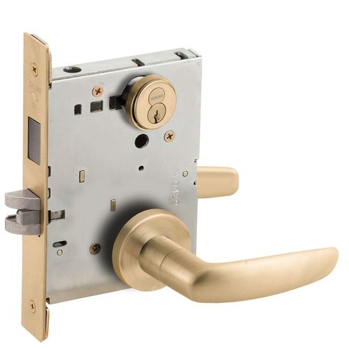 Lock Mortise Lock Satin Brass