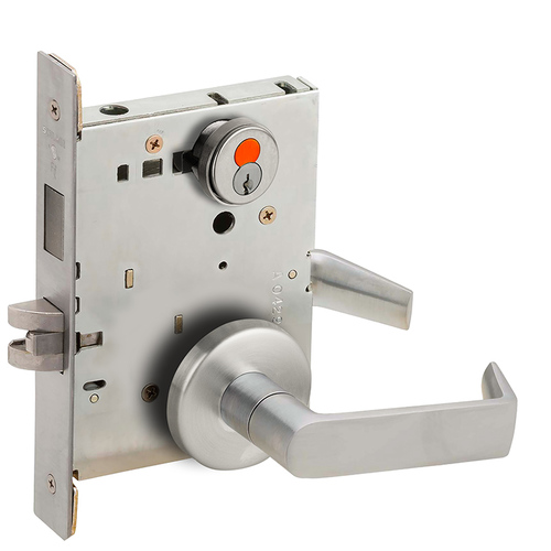 Lock Mortise Lock Satin Chrome