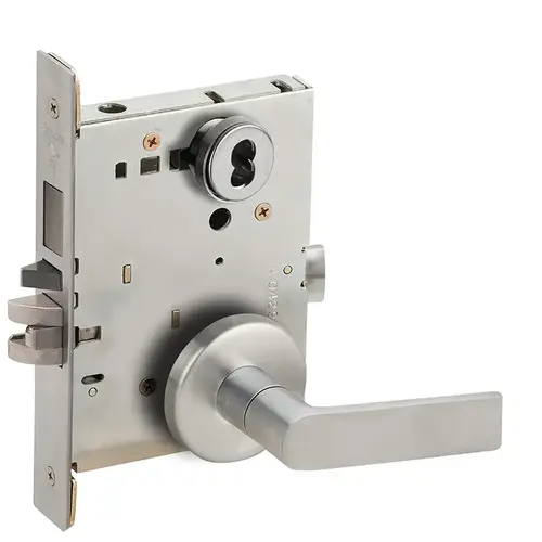 Lock Mortise Lock Satin Stainless Steel