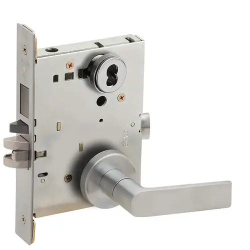 Lock Mortise Lock Satin Stainless Steel