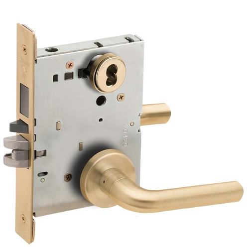 Lock Mortise Lock Satin Brass