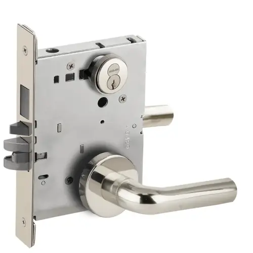 Lock Mortise Lock Bright Chrome