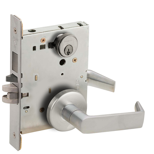 Mortise Lock Satin Chrome