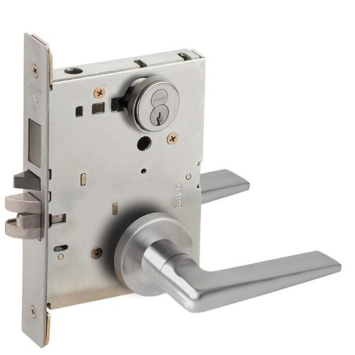 Mortise Lock Satin Chrome