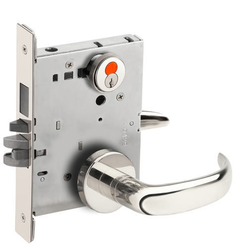 Mortise Lock Bright Chrome