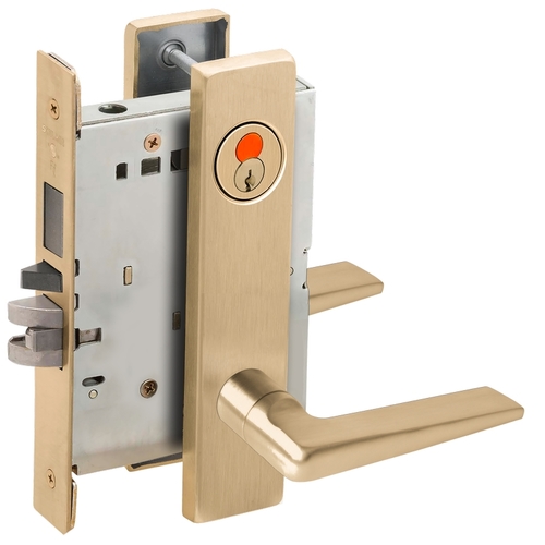 Mortise Lock Satin Brass