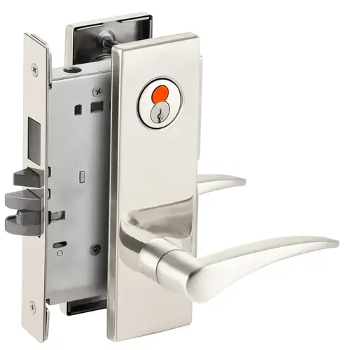 Mortise Lock Bright Chrome