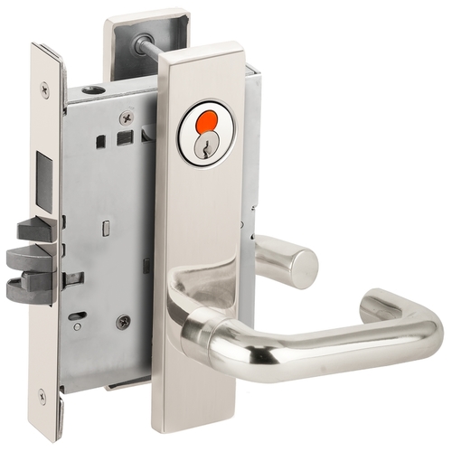 Mortise Lock Bright Chrome