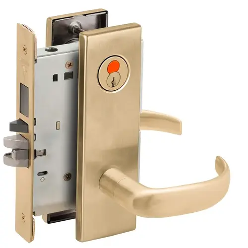 Mortise Lock Satin Brass