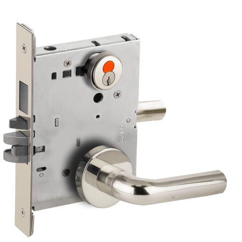 Mortise Lock Bright Chrome