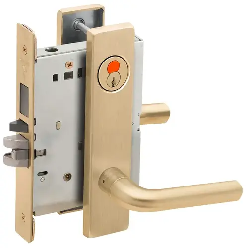 Mortise Lock Satin Brass