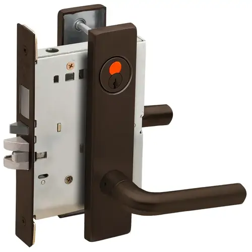 Mortise Lock Aged Bronze