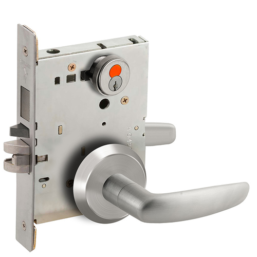 Mortise Lock Satin Chrome