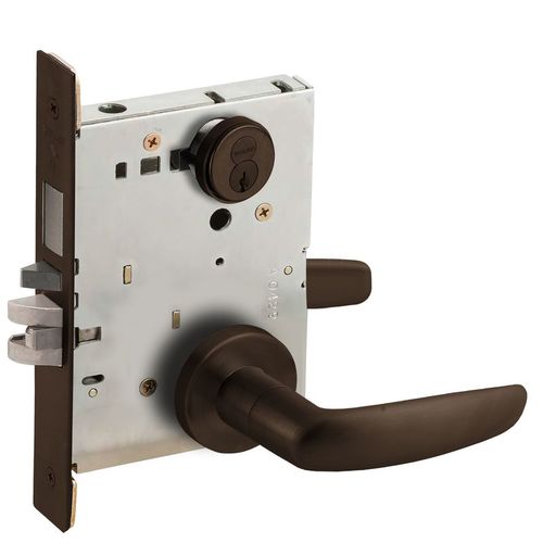 Mortise Lock Aged Bronze