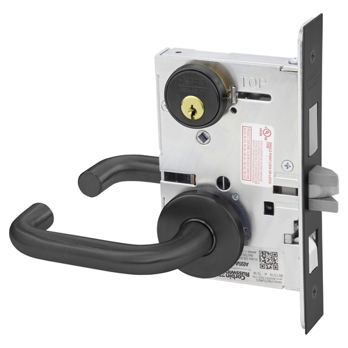 Mortise Lock Black Oxidized Bronze, Oil Rubbed