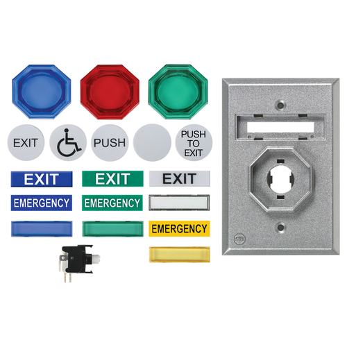 Safety Technology UB-1PN 1-1/2" Universal Pneumatic Button