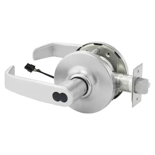 Electric Cylindrical Lock Satin Chrome