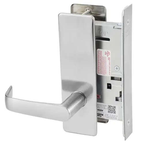 ML2080 Mortise Half Active Dummy Lever Trim Satin Stainless Steel