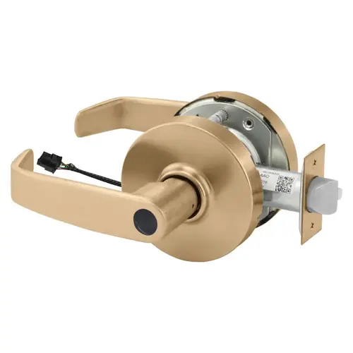 Electric Cylindrical Lock Satin Bronze Clear Coated