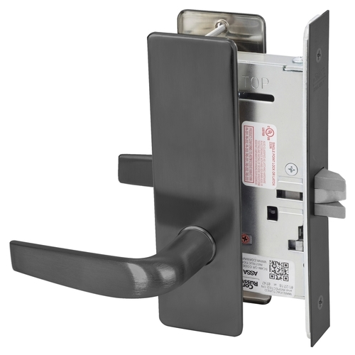 Mortise Lock Black Oxidized Bronze, Oil Rubbed