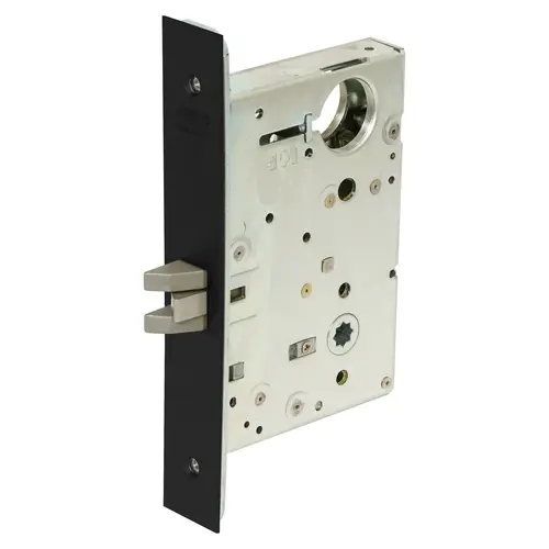 Mortise Lock Black Oxidized Bronze, Oil Rubbed