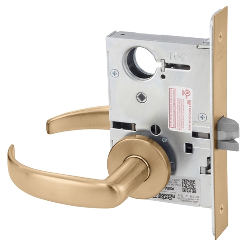 Mortise Lock Satin Bronze Clear Coated