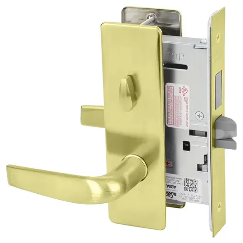 Mortise Lock Satin Brass