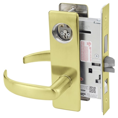 Mortise Lock Satin Brass