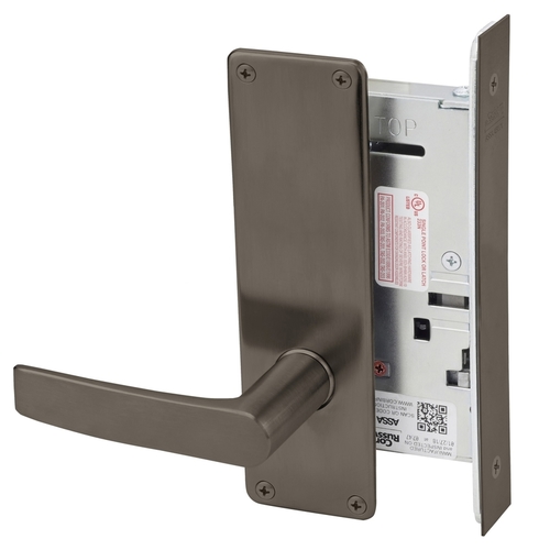 Mortise Lock Dark Oxidized Satin Bronze Oil Rubbed