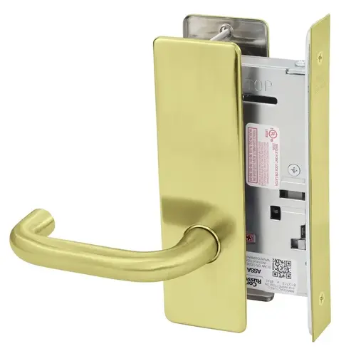 Mortise Lock Satin Brass