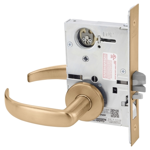 Mortise Lock Satin Bronze Clear Coated