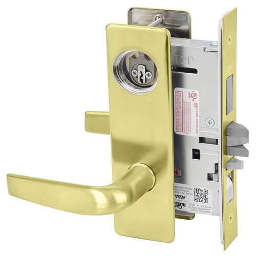 Mortise Lock Satin Brass