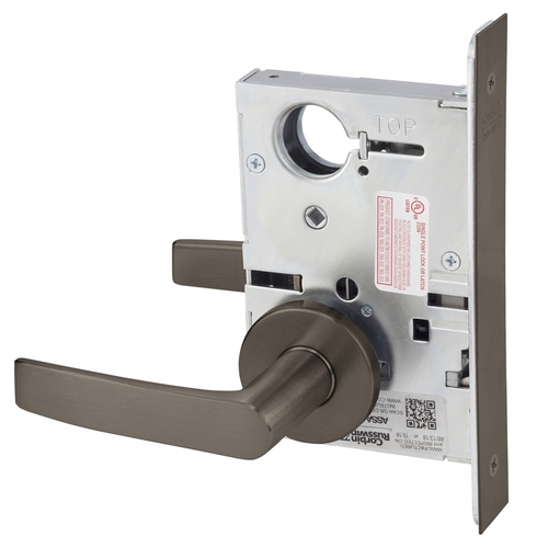 Mortise Lock Dark Oxidized Satin Bronze Oil Rubbed