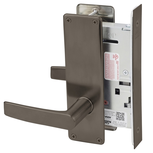 Mortise Lock Dark Oxidized Satin Bronze Oil Rubbed