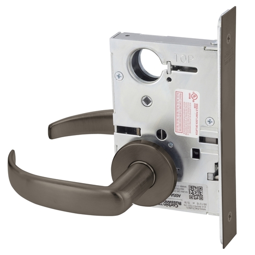 Mortise Lock Dark Oxidized Satin Bronze Oil Rubbed