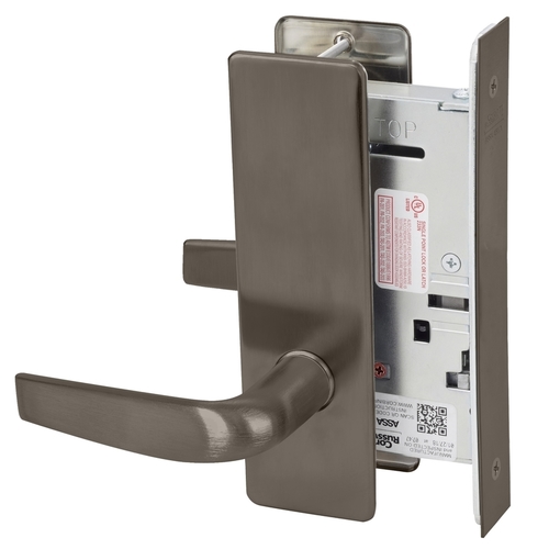 Mortise Lock Dark Oxidized Satin Bronze Oil Rubbed