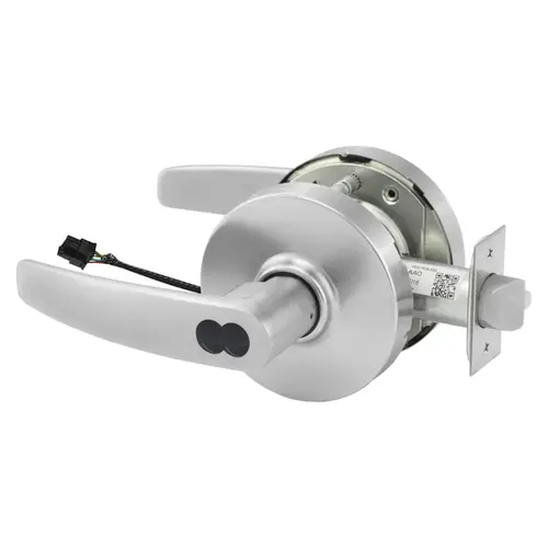 Electric Cylindrical Lock Satin Chrome