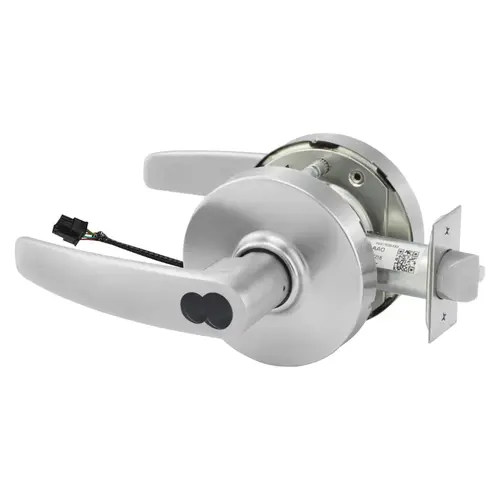 Electric Cylindrical Lock Satin Chrome