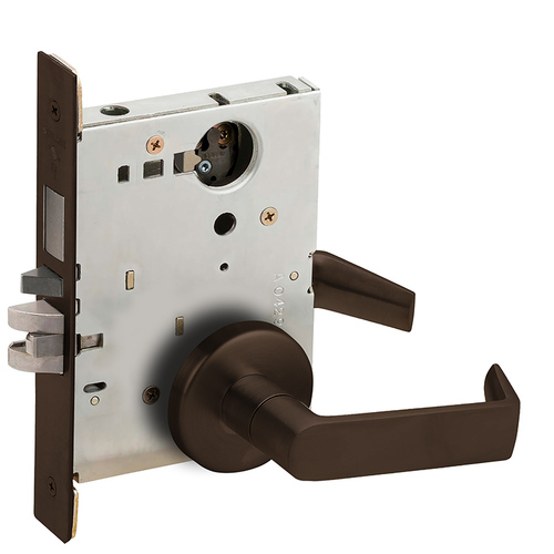 Mortise Lock Aged Bronze