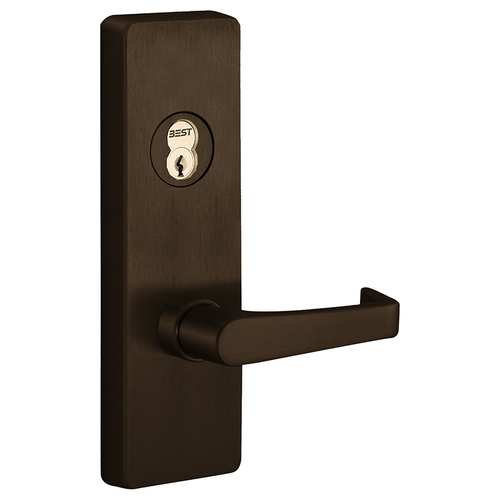 Exit Device Trim Dark Oxidized Satin Bronze Oil Rubbed