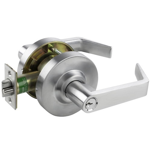 Cylindrical Lock Satin Chrome