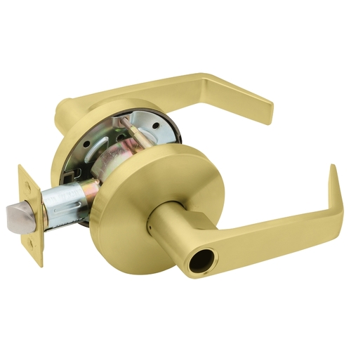 Lock Cylindrical Lock Satin Brass