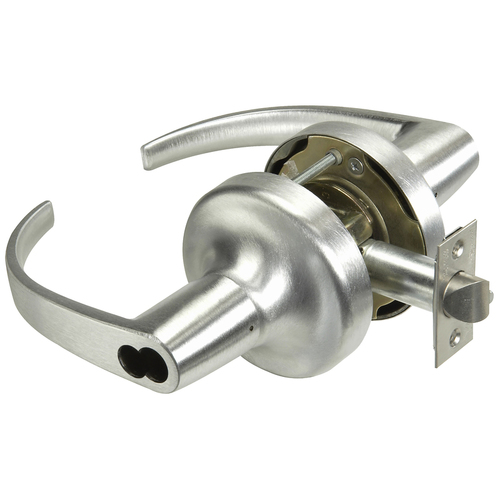 Cylindrical Lock Satin Chrome