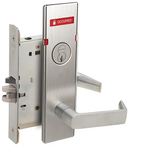 Mortise Lock Satin Chrome