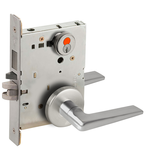 Mortise Lock Satin Chrome