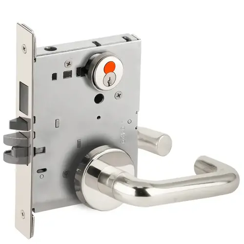 Mortise Lock Bright Chrome