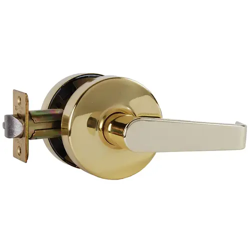 Cylindrical Lock Bright Brass