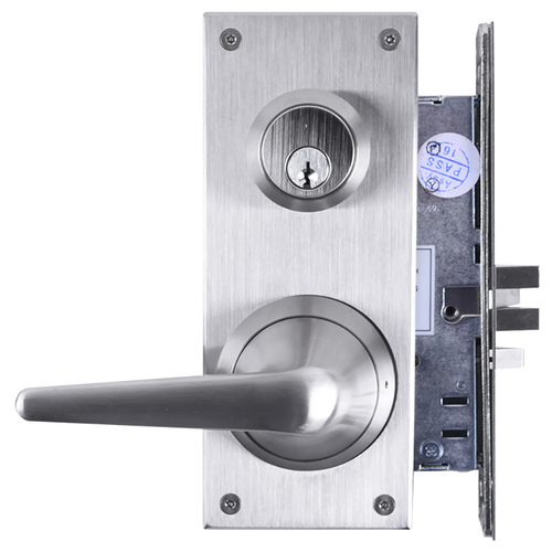 TownSteel MRX-E-L-20-630 Mortise Lock Satin Stainless Steel