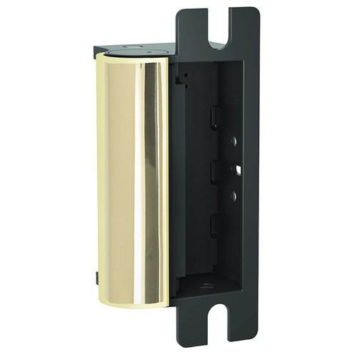 Strong and Versatile Electric Strike Body Including Fail Safe Bright Brass